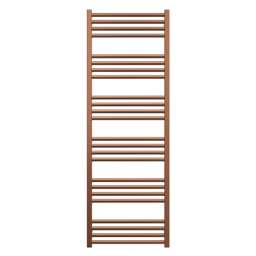 Cutout image of Crosswater MPRO Brushed Bronze 1380mm x 480mm Heated Towel Rail